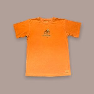 Life is Good golf tee.